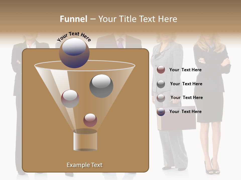 Happy Girl Human PowerPoint Template