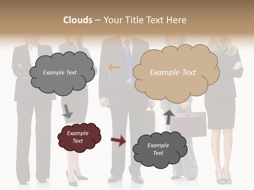 Happy Girl Human PowerPoint Template