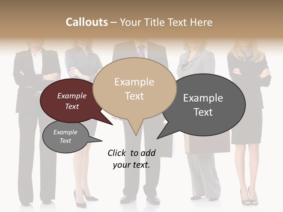 Happy Girl Human PowerPoint Template