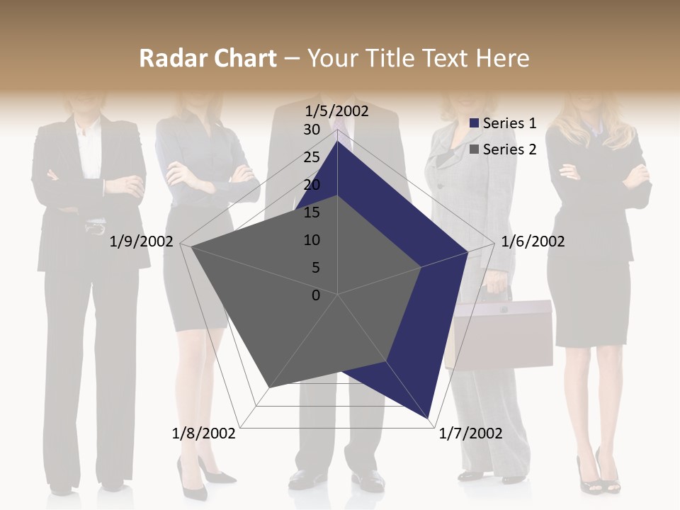 Happy Girl Human PowerPoint Template