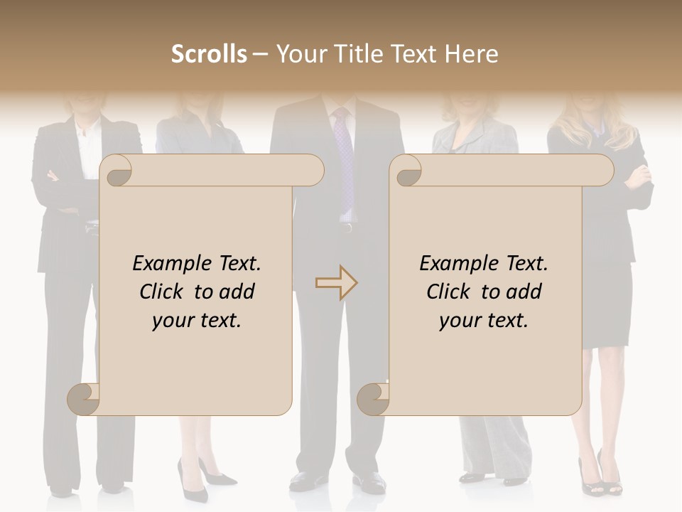 Happy Girl Human PowerPoint Template