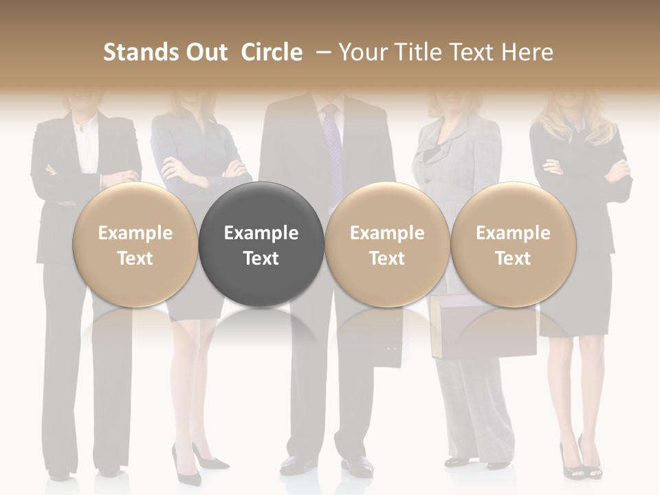 Happy Girl Human PowerPoint Template