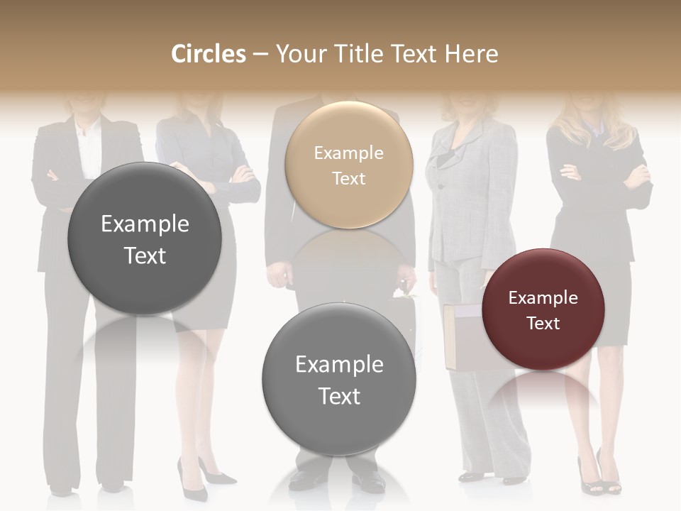 Happy Girl Human PowerPoint Template