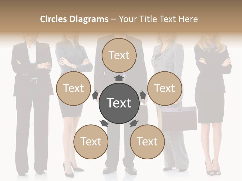 Happy Girl Human PowerPoint Template