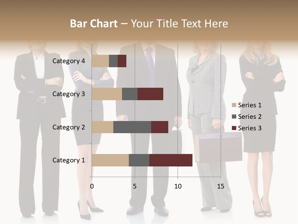 Happy Girl Human PowerPoint Template