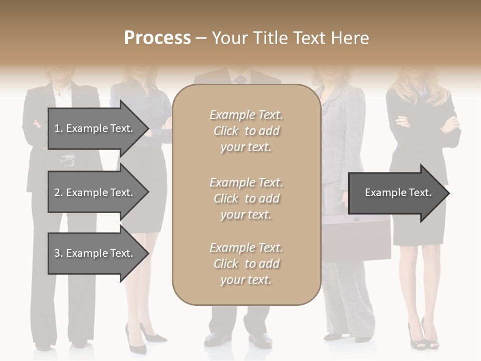 Happy Girl Human PowerPoint Template
