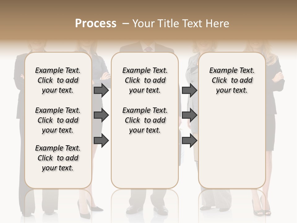 Happy Girl Human PowerPoint Template