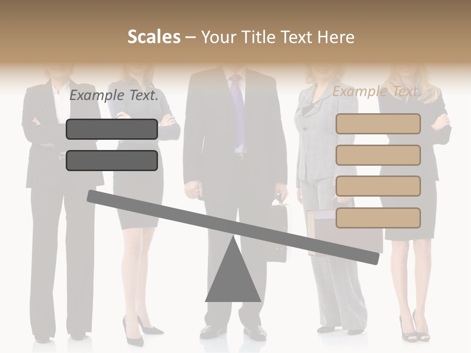 Happy Girl Human PowerPoint Template