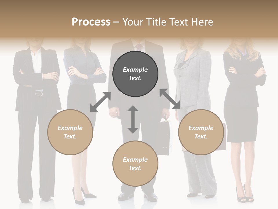 Happy Girl Human PowerPoint Template