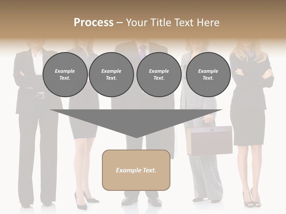 Happy Girl Human PowerPoint Template