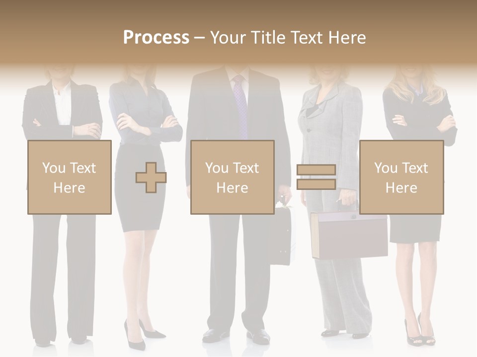 Happy Girl Human PowerPoint Template