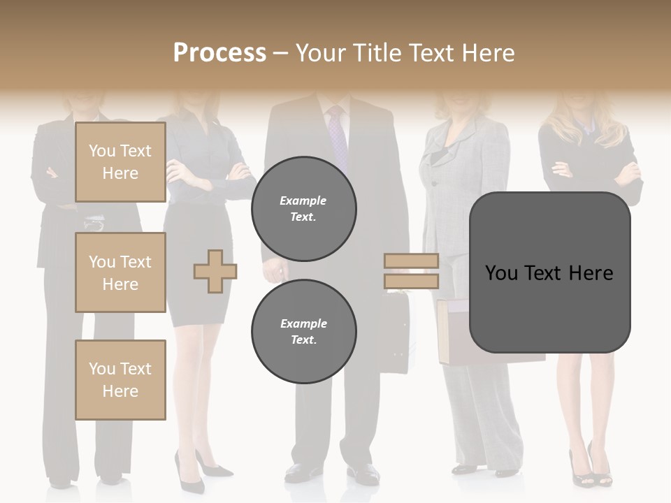 Happy Girl Human PowerPoint Template