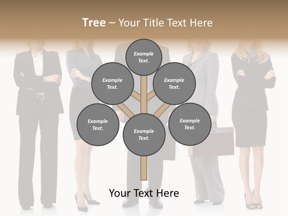 Happy Girl Human PowerPoint Template