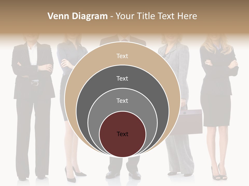 Happy Girl Human PowerPoint Template