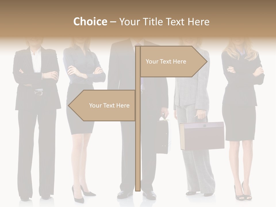 Happy Girl Human PowerPoint Template