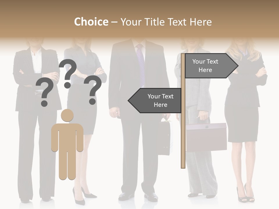 Happy Girl Human PowerPoint Template