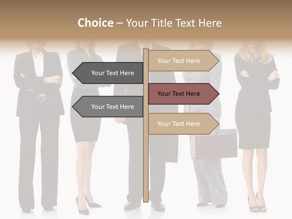 Happy Girl Human PowerPoint Template