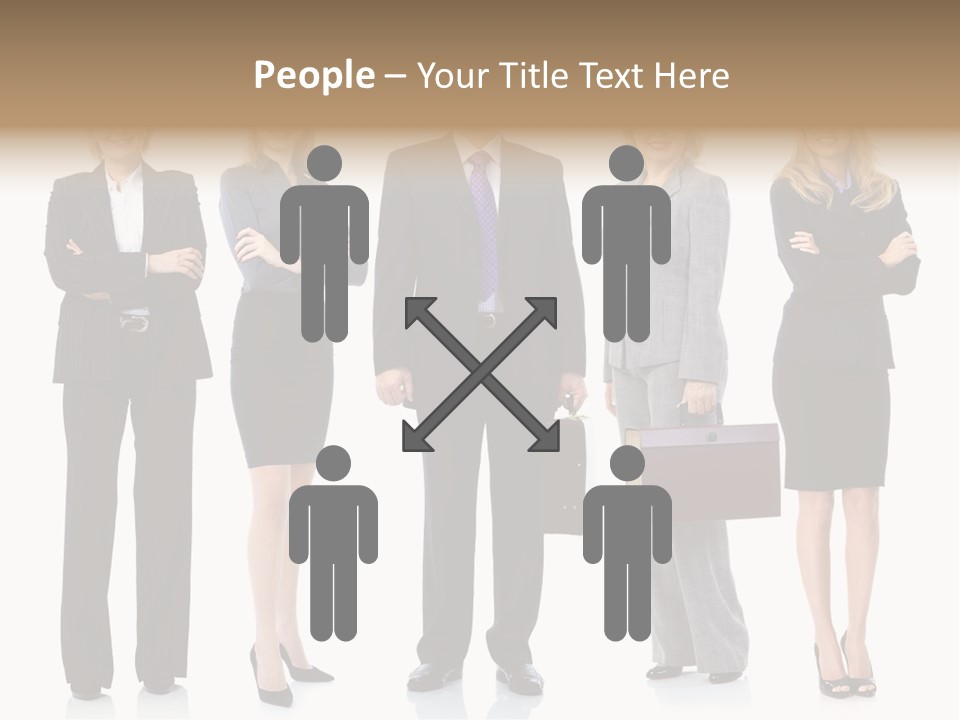 Happy Girl Human PowerPoint Template