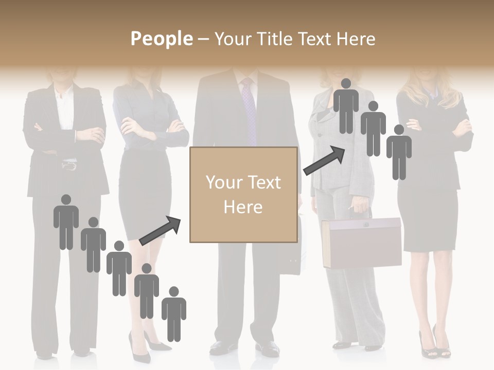 Happy Girl Human PowerPoint Template