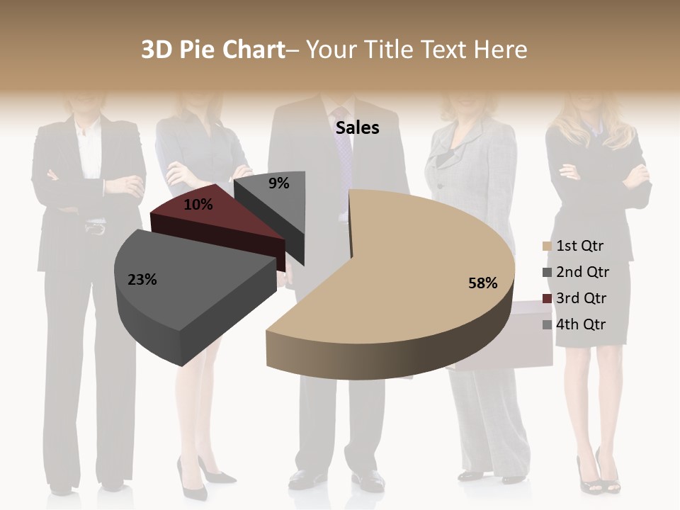 Happy Girl Human PowerPoint Template