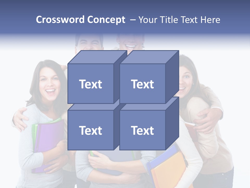 Pupil Teenager Book PowerPoint Template