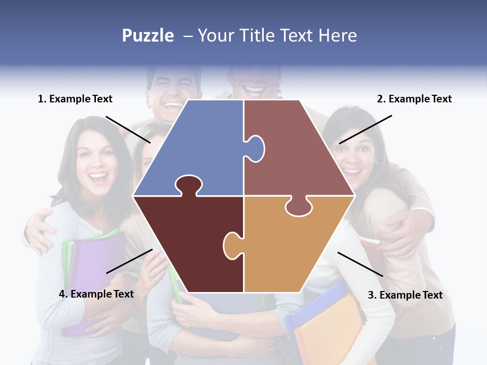 Pupil Teenager Book PowerPoint Template