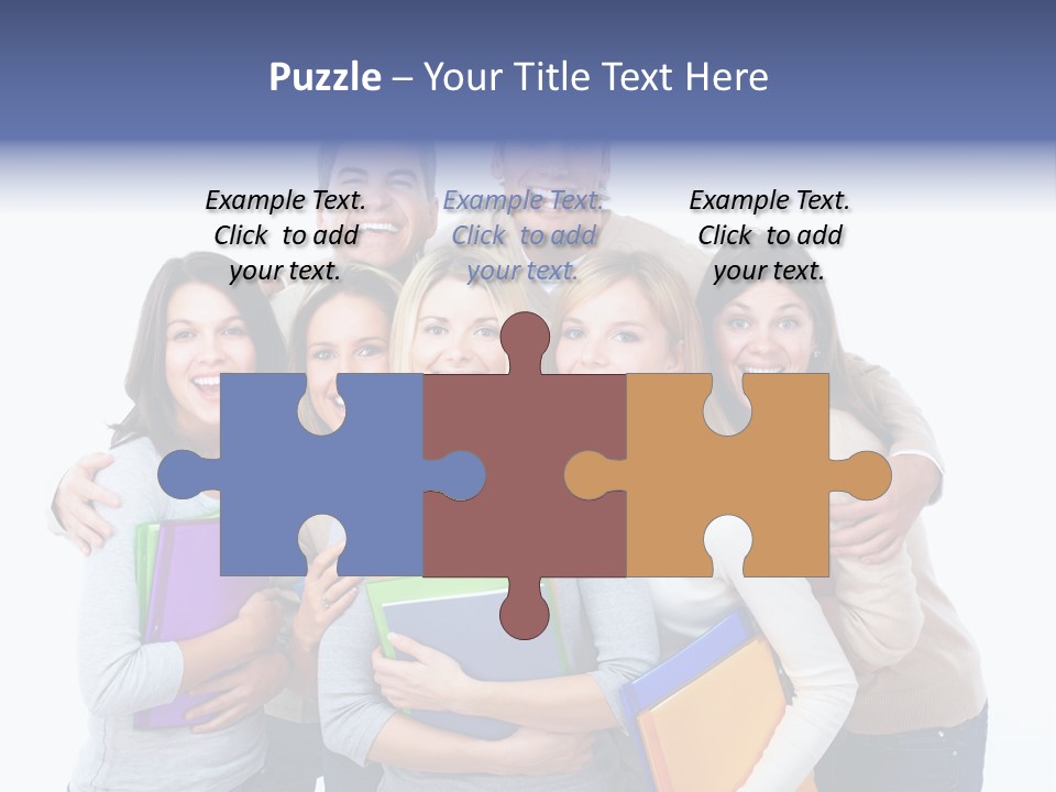 Pupil Teenager Book PowerPoint Template