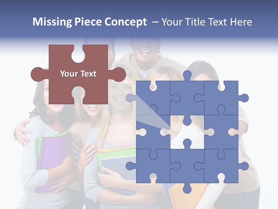 Pupil Teenager Book PowerPoint Template