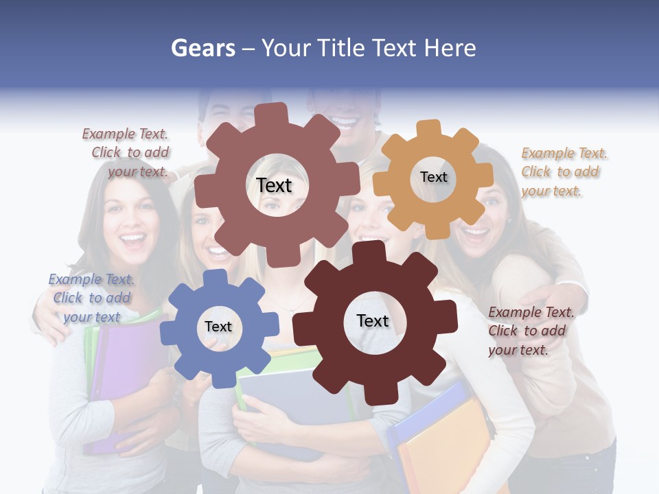 Pupil Teenager Book PowerPoint Template