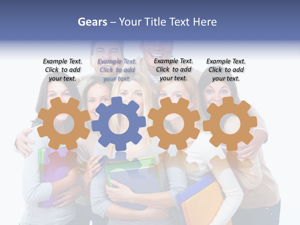 Pupil Teenager Book PowerPoint Template