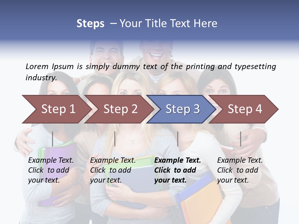Pupil Teenager Book PowerPoint Template