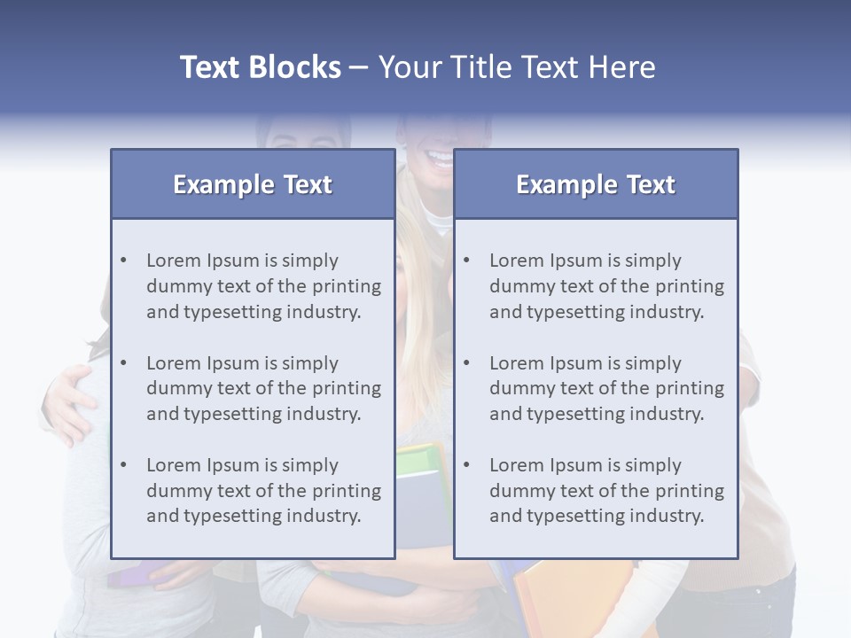 Pupil Teenager Book PowerPoint Template