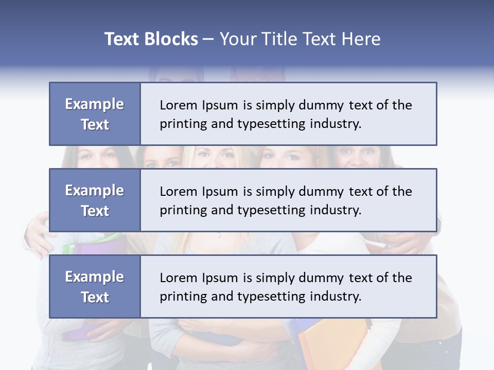 Pupil Teenager Book PowerPoint Template