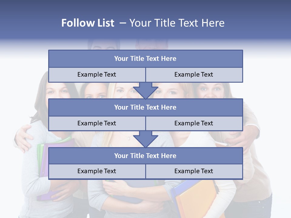 Pupil Teenager Book PowerPoint Template