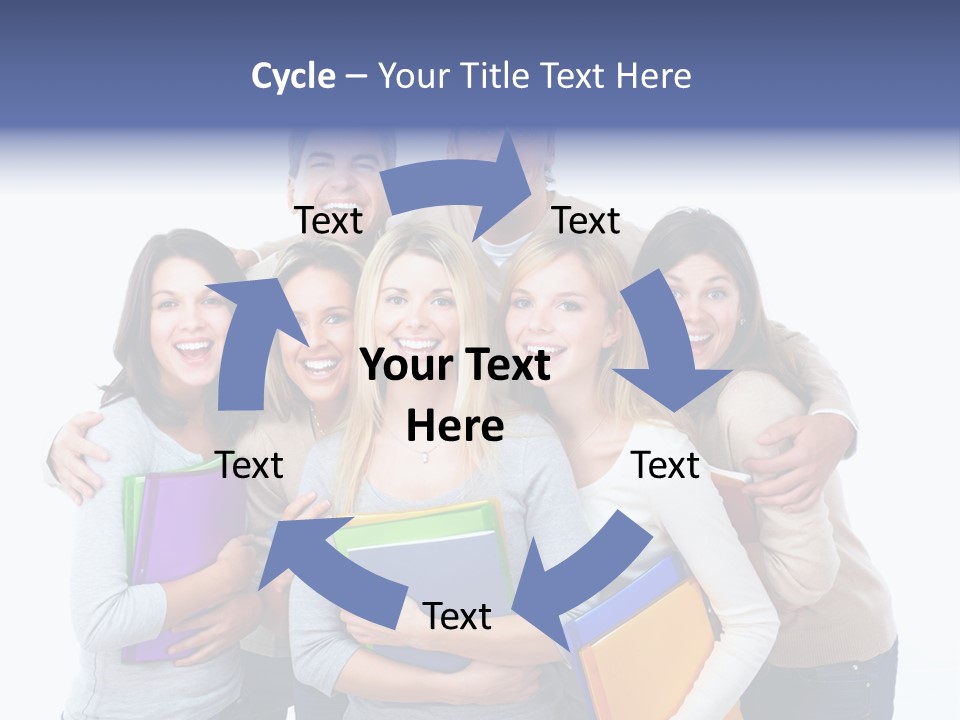 Pupil Teenager Book PowerPoint Template