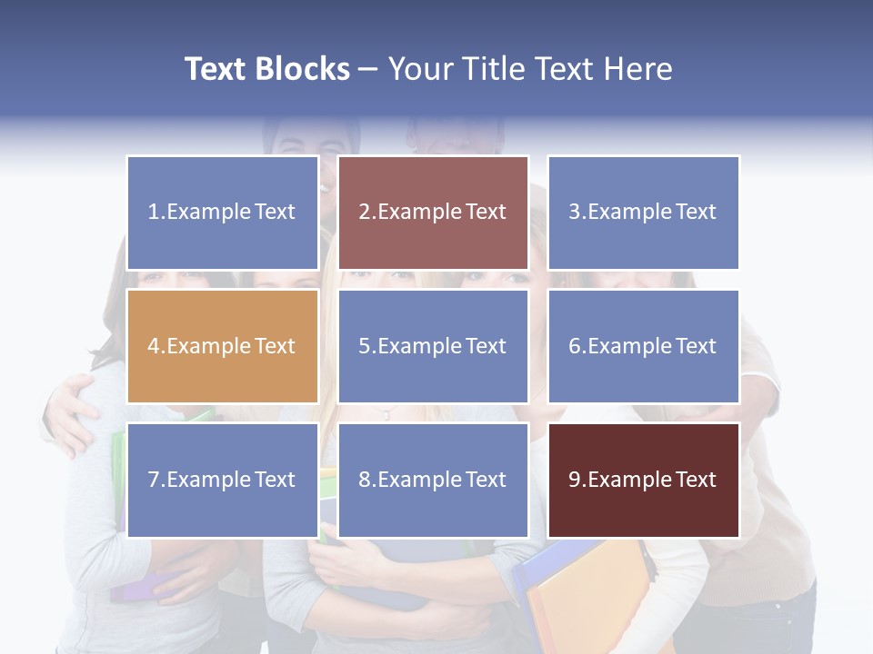 Pupil Teenager Book PowerPoint Template