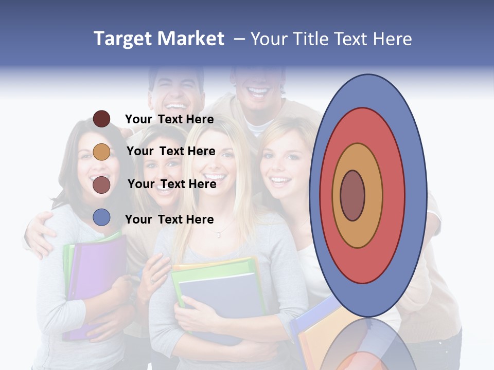 Pupil Teenager Book PowerPoint Template