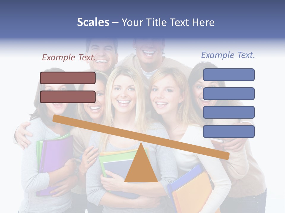 Pupil Teenager Book PowerPoint Template