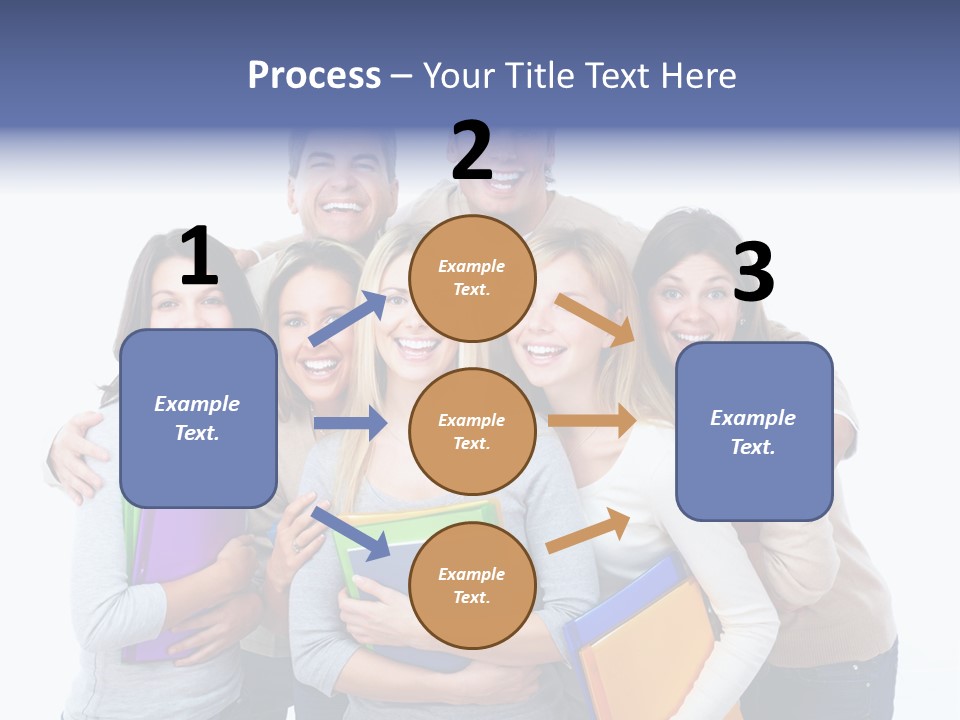 Pupil Teenager Book PowerPoint Template