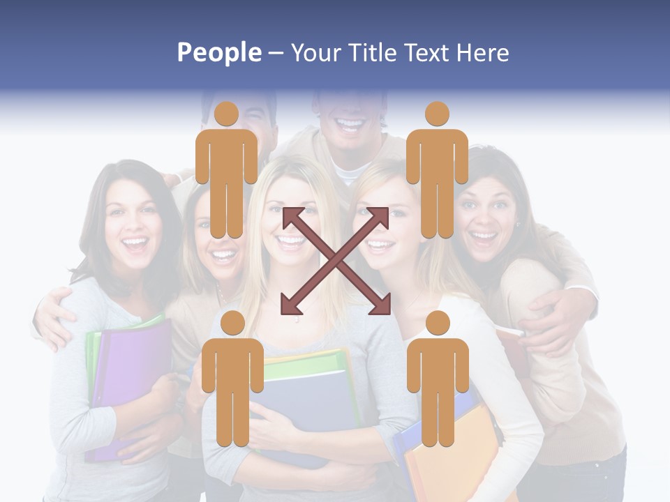 Pupil Teenager Book PowerPoint Template