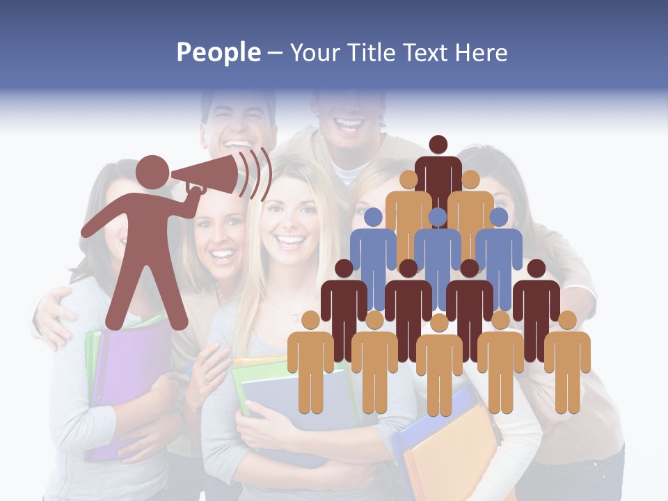 Pupil Teenager Book PowerPoint Template