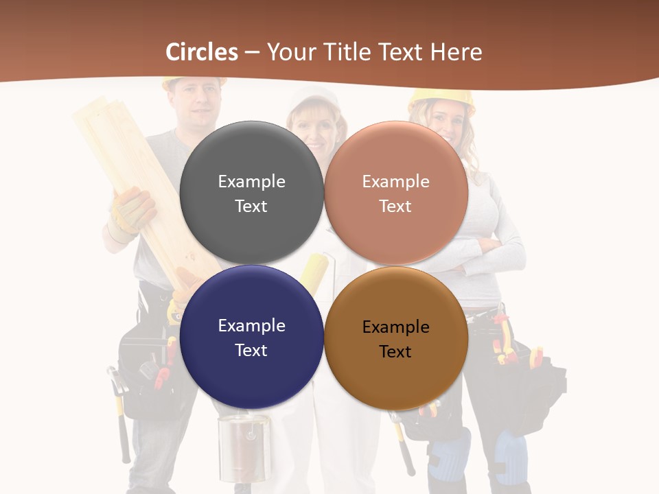 Business Working Worker PowerPoint Template