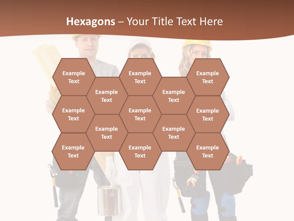 Business Working Worker PowerPoint Template