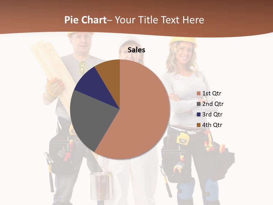 Business Working Worker PowerPoint Template