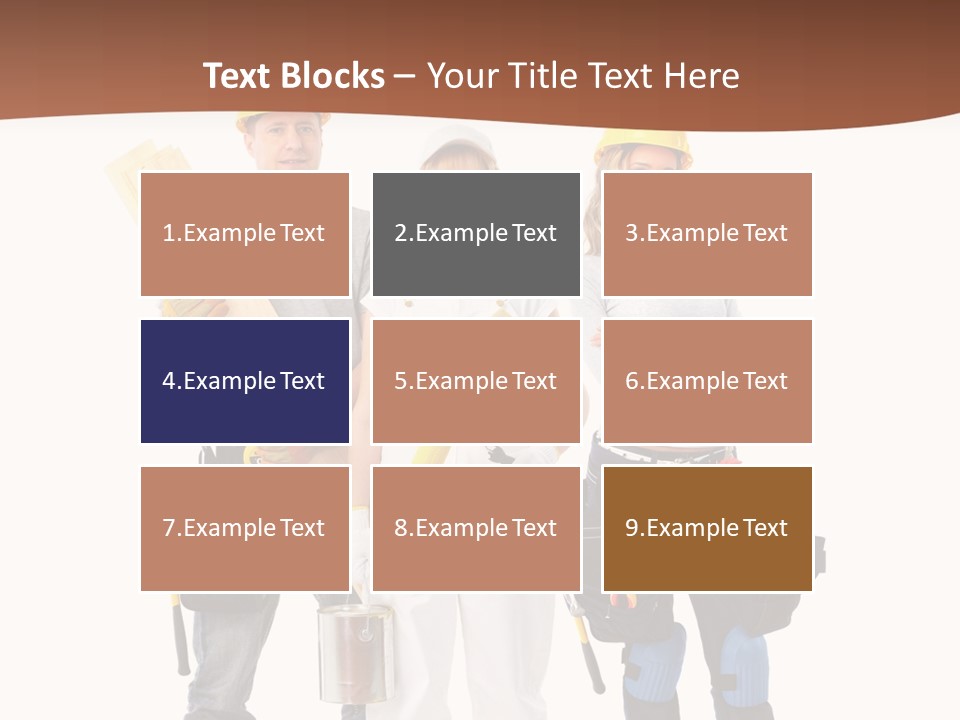 Business Working Worker PowerPoint Template