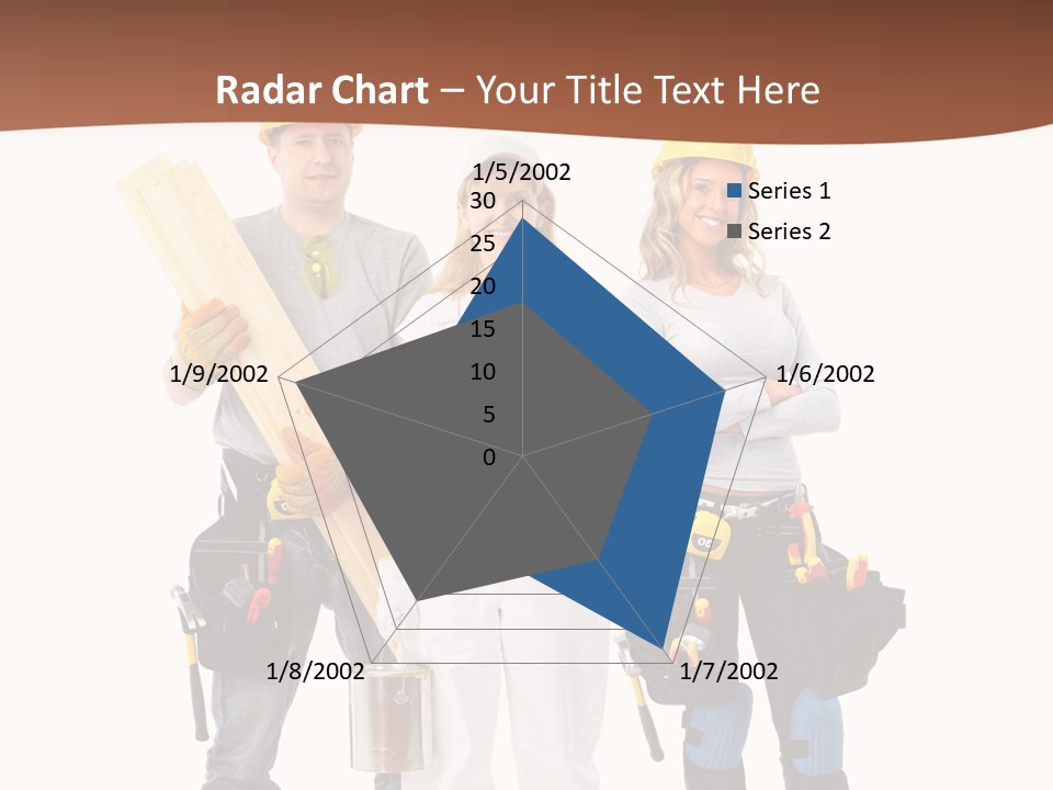 Business Working Worker PowerPoint Template