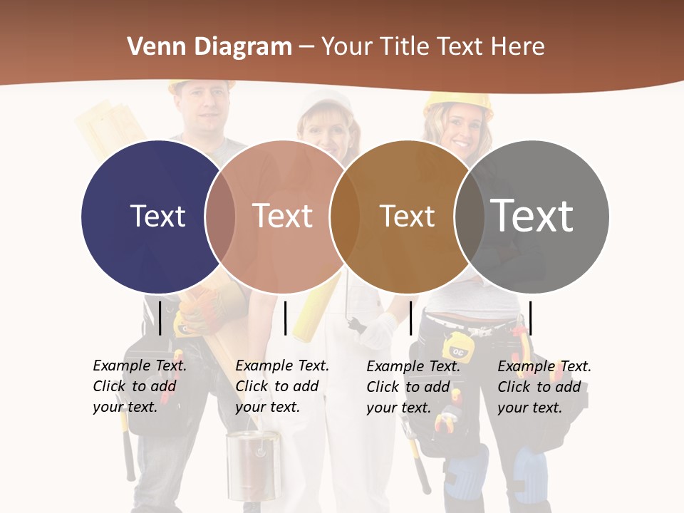 Business Working Worker PowerPoint Template