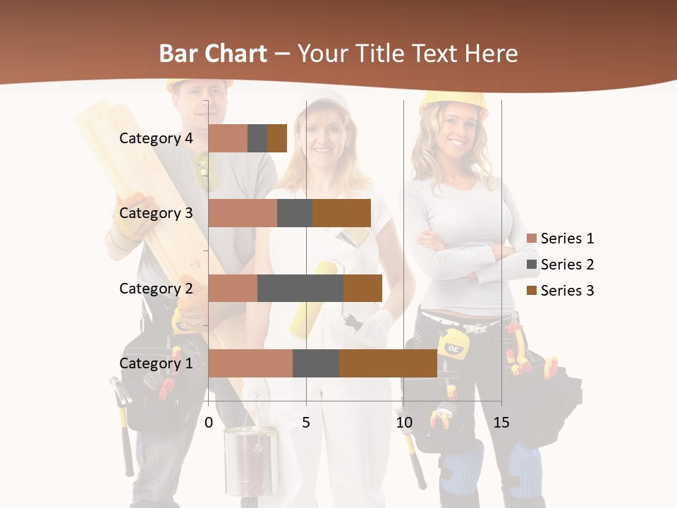 Business Working Worker PowerPoint Template