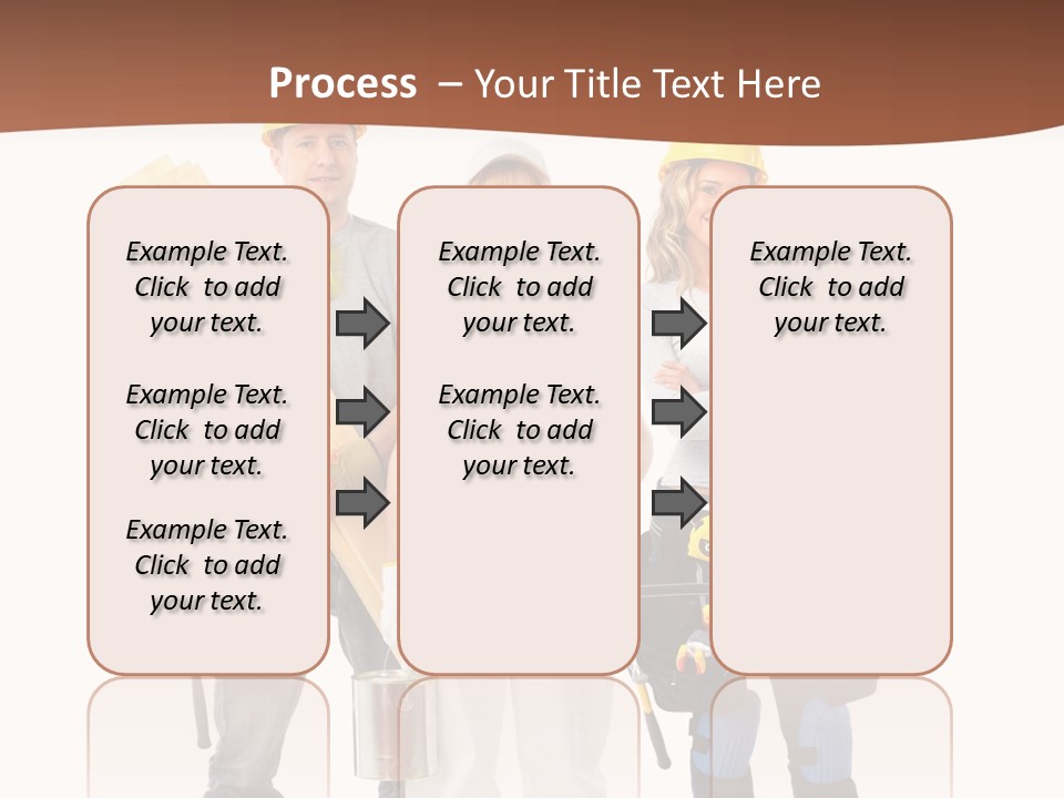 Business Working Worker PowerPoint Template
