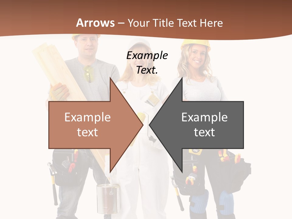 Business Working Worker PowerPoint Template